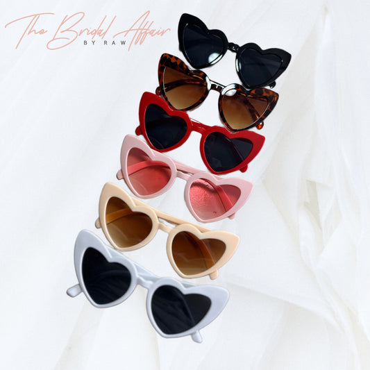 Ladies Heart Sunglasses