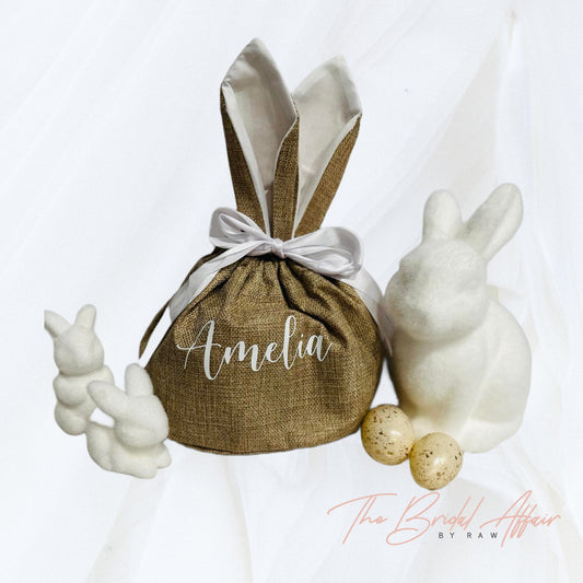 Linen/Canvas Easter Gift Bags