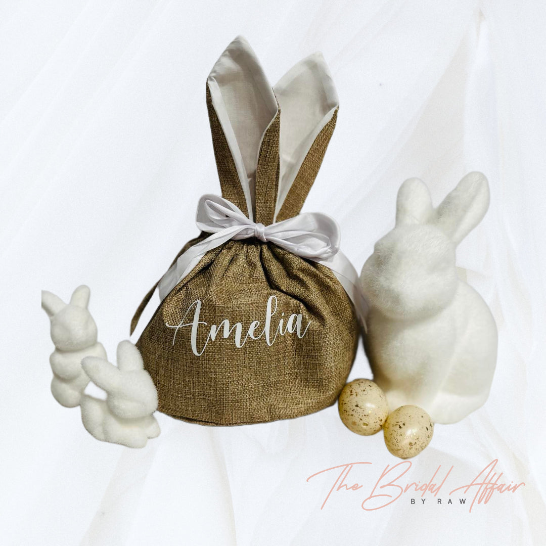 Linen/Canvas Easter Gift Bags